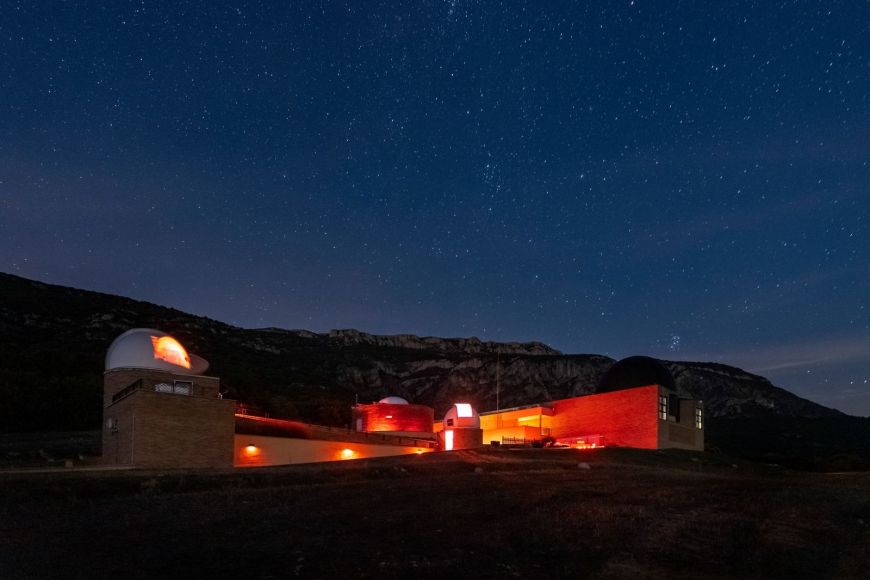 Parque Astronómico del Montsec · Hotel Santuari · Balaguer